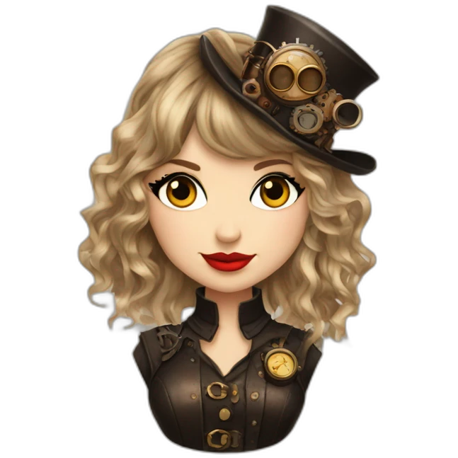 steampunk taylor swift emoji