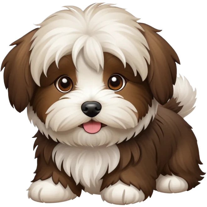 Havaneser Brown  emoji