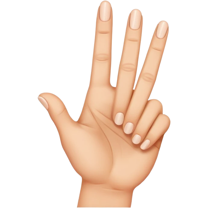Middle finger emoji