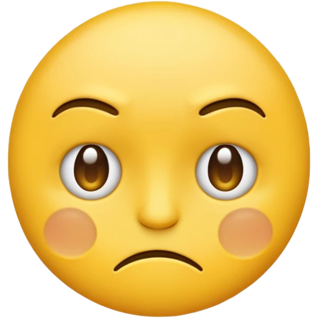 Emoji qui boude emoji