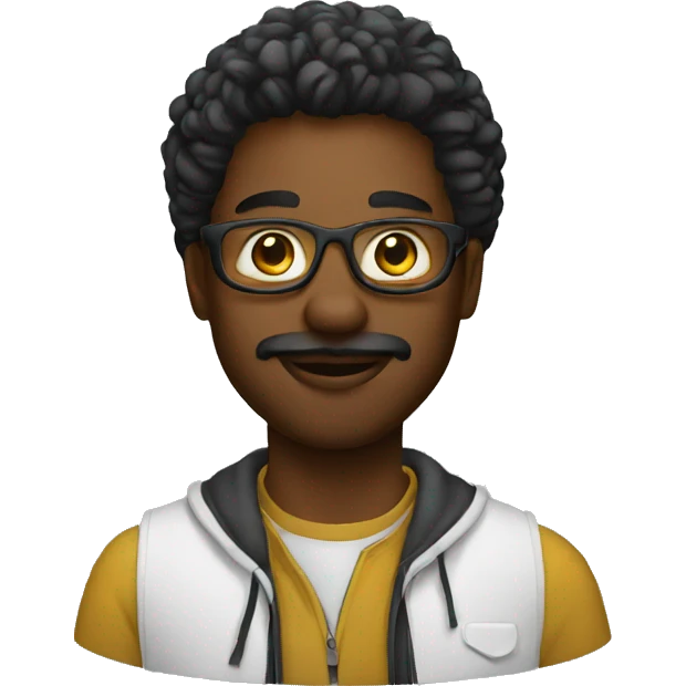 Black graphic designer  emoji