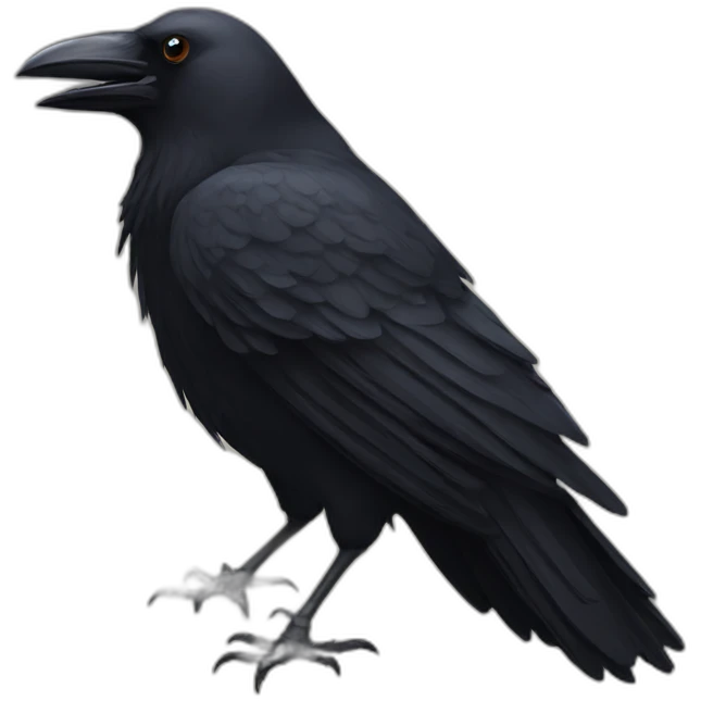 crow emoji