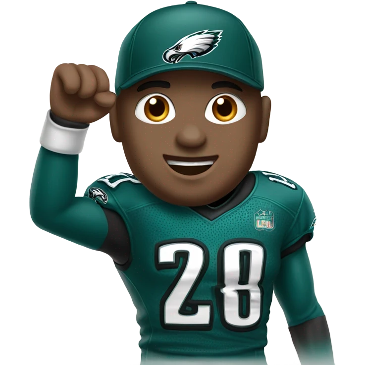 Philadelphia Eagles fan emoji