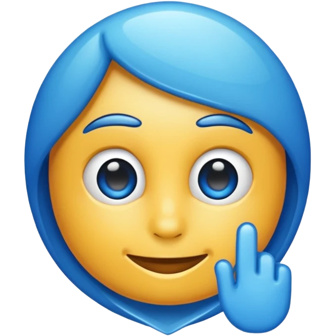 Verificación azul emoji