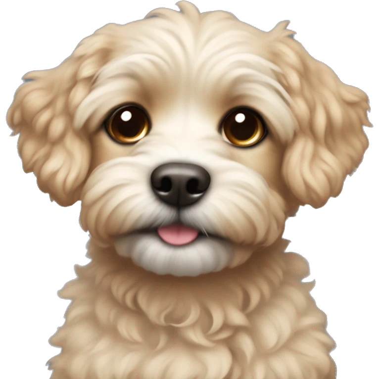 Little cute havapoo  emoji