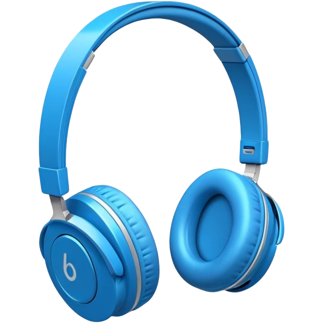 headphones with a blue ྀིྀིྀིྀིྀི on it emoji