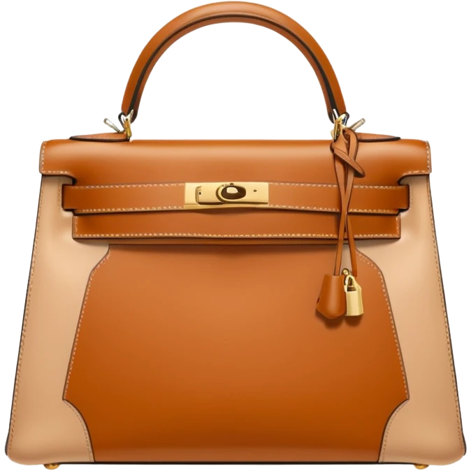 hermes kelly flesh color bag emoji