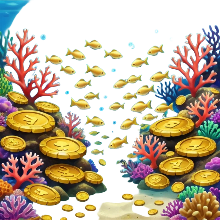 Coral Reef Treasure emoji