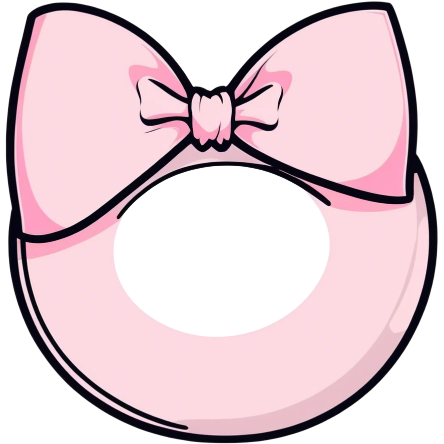 Aesthetic bow  emoji