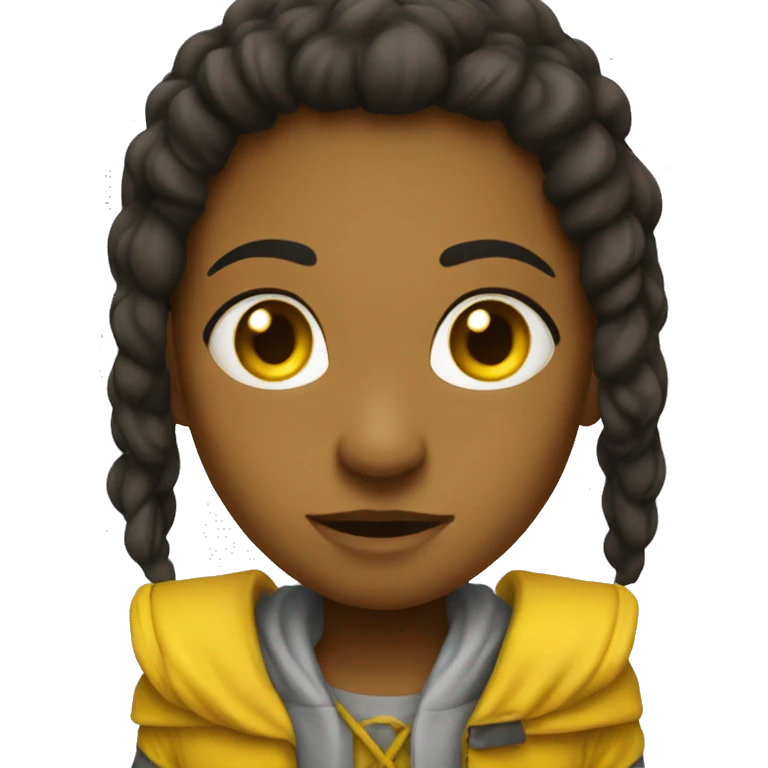 yellow nija hans emoji