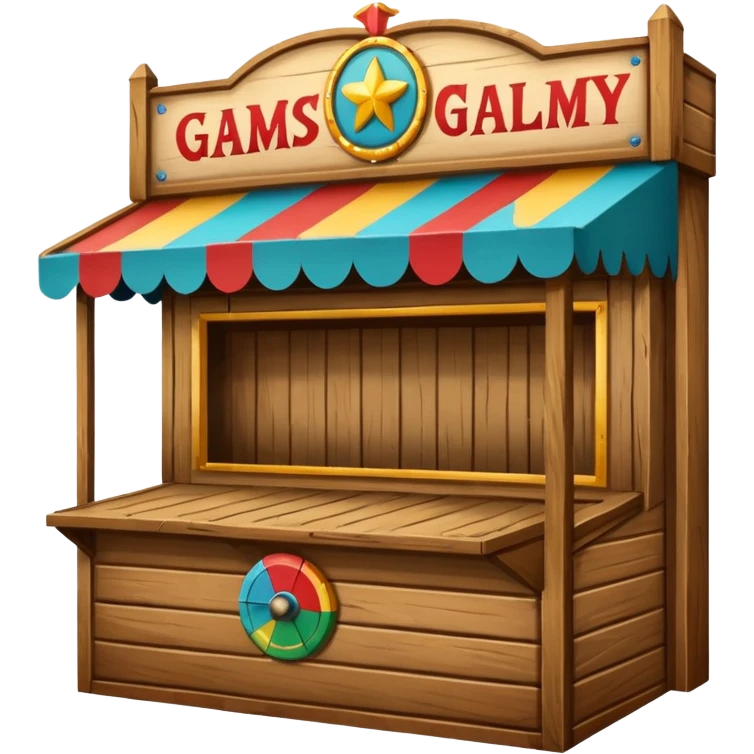 Shooting gallery booth emoji