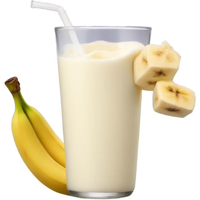 Banana milk 
 emoji
