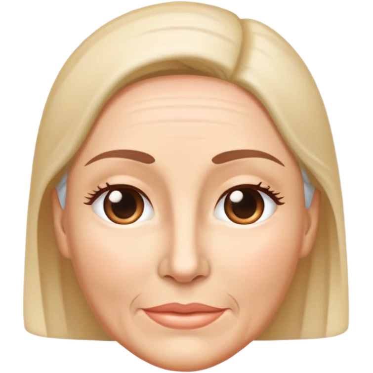 face representing Instant lifting & wrinkle reduction emoji