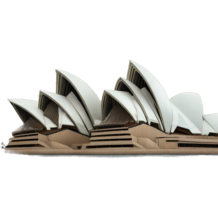 Sydney opera house with large text "Sydney" emoji