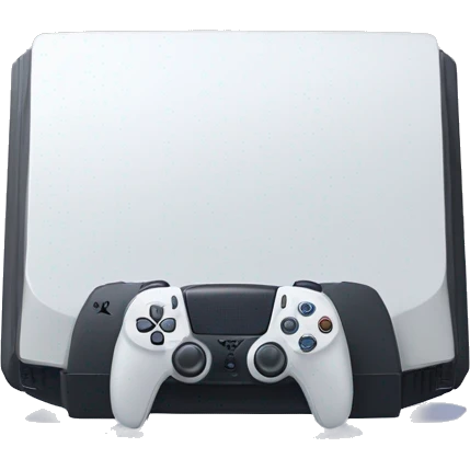 PlayStation 5 console  emoji