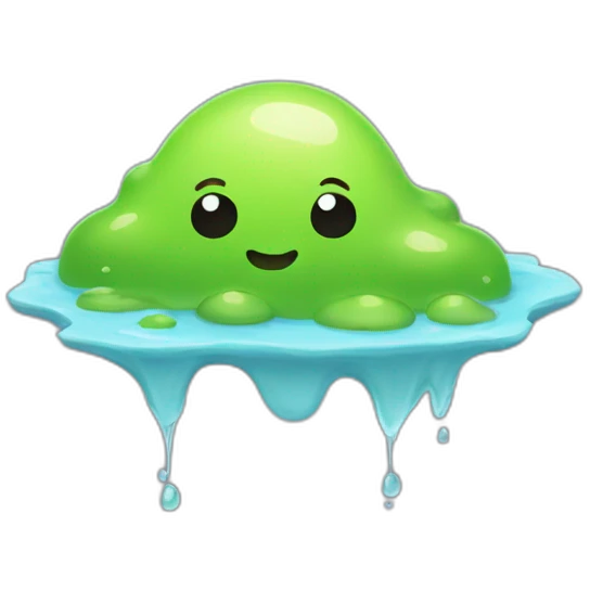 Puddle slime emoji