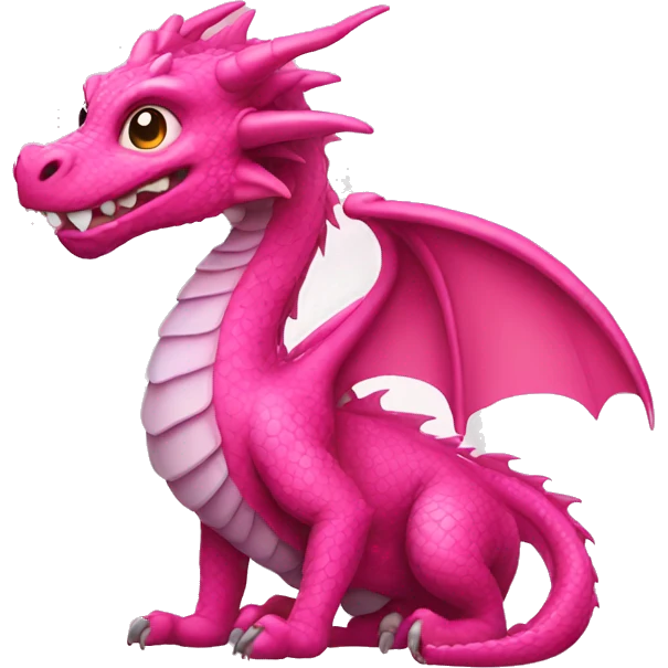 pink dragon emoji