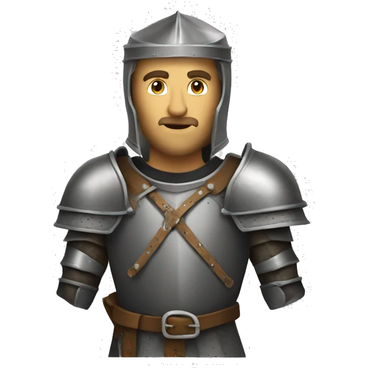 A knight emoji