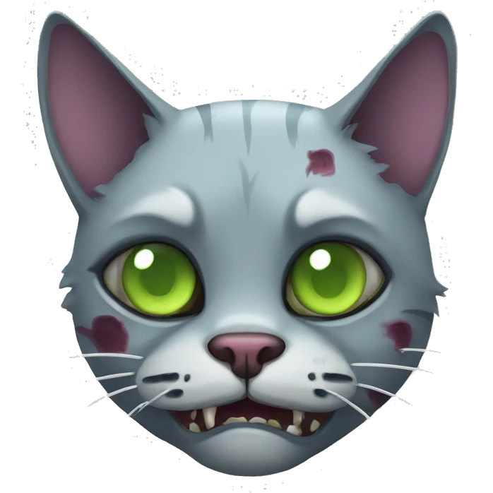 zombie cat emoji