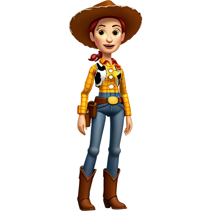 female woody from toy story  emoji