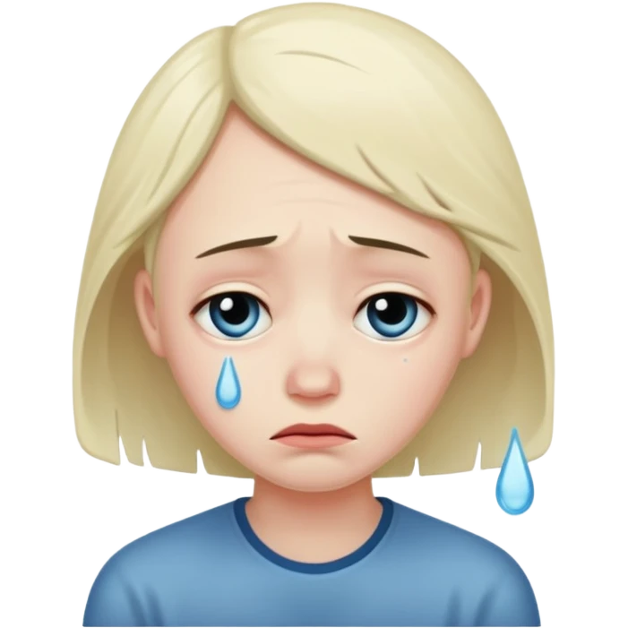 extremely sad emoji