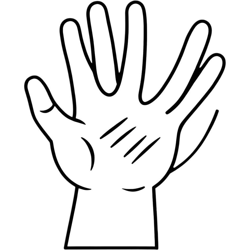 waving hand emoji