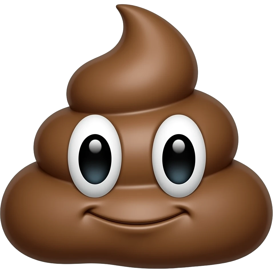 Poopoo head emoji