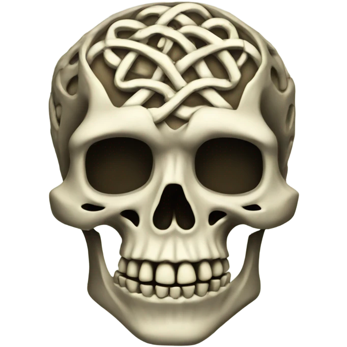 Celtic skeleton  emoji