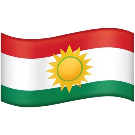 Kurdistan flag emoji