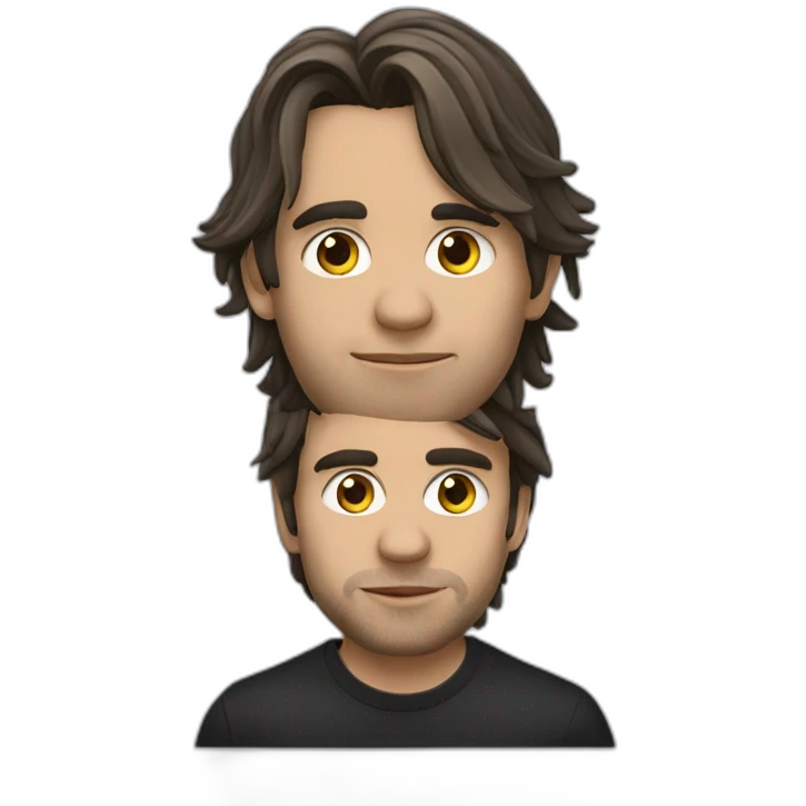 Orelsan et gringe emoji