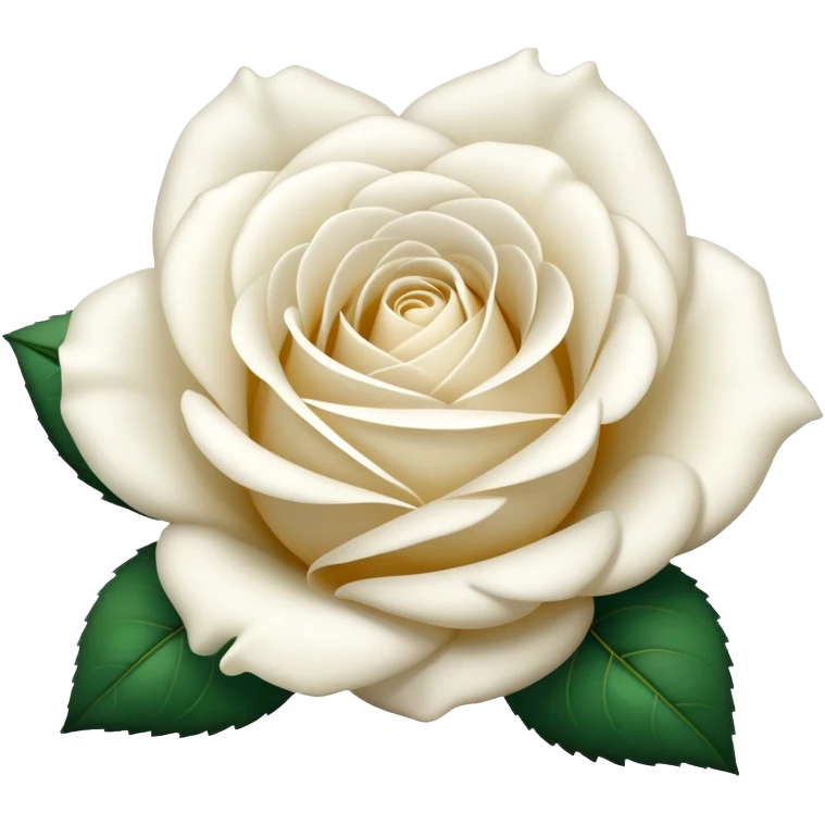 White rose emoji