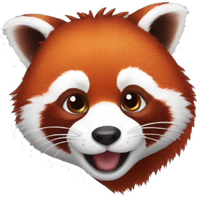 Red panda emoji