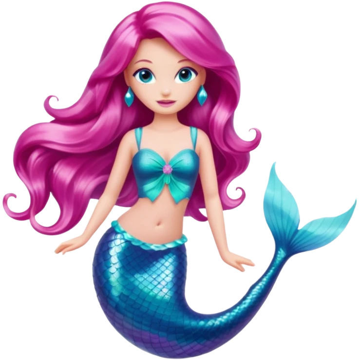 barbie merliah summers in her mermaid form emoji