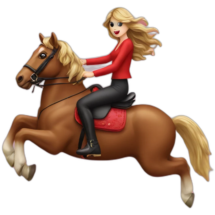 taylor-swift-riding-bbc emoji