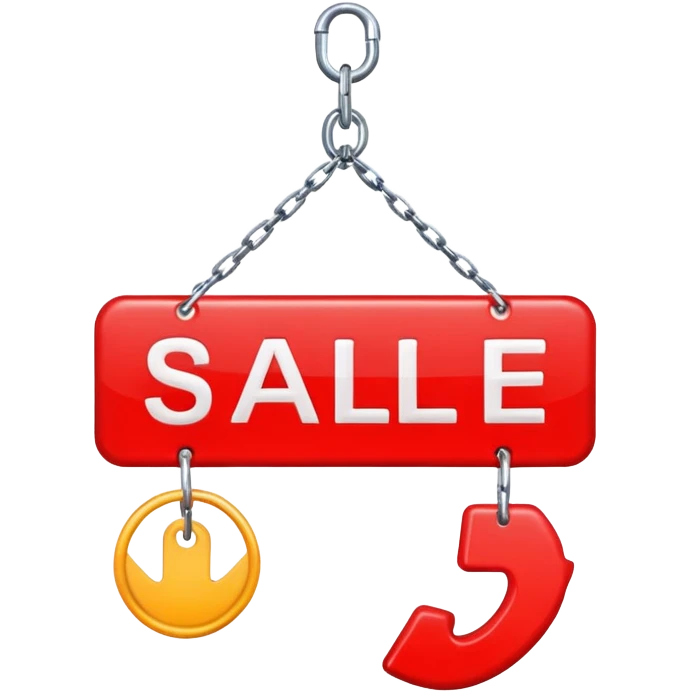 sale sign emoji
