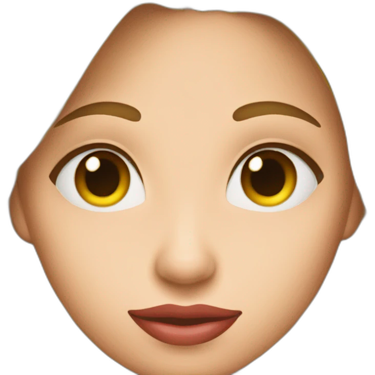 Mujer rubia enamorada emoji