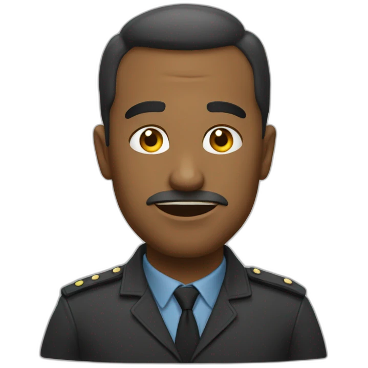 Un méchant voleur emoji