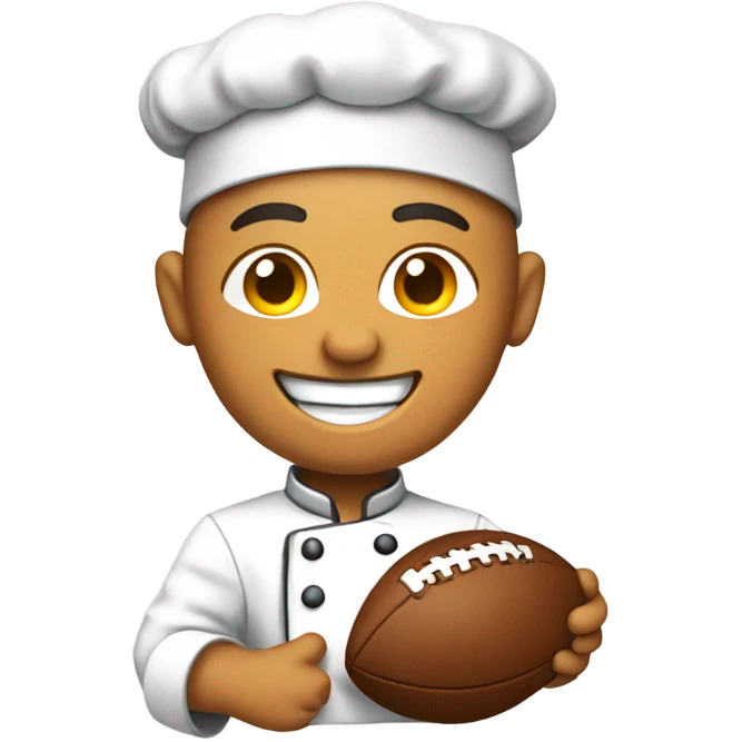 Chefs football emoji emoji