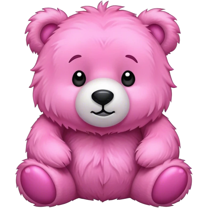 Bear pink  emoji