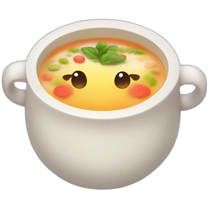 kawaii soup emoji