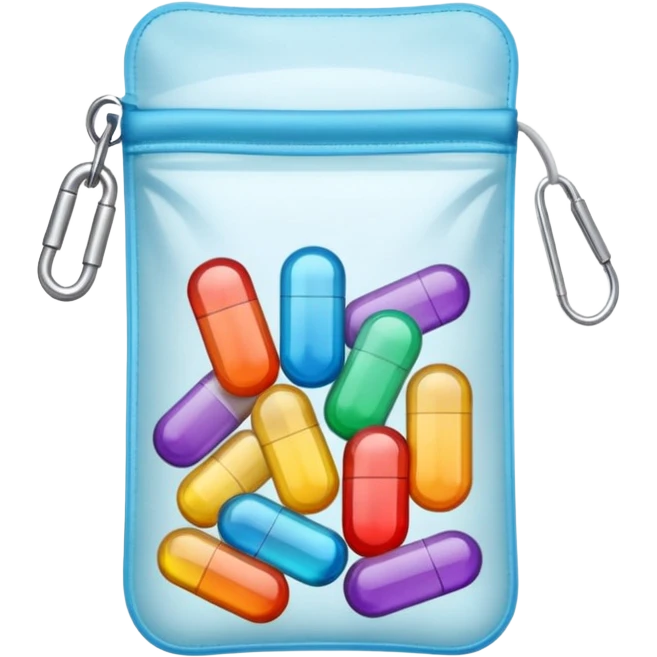 pills in a small zip bag emoji