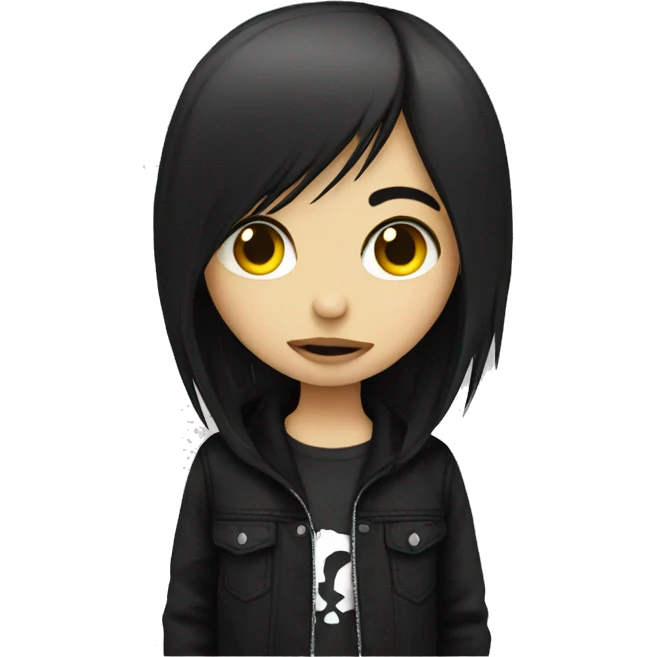 Emo girl emoji
