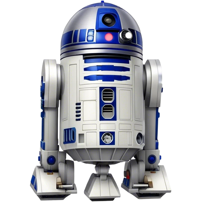 galaxy robot R2-D2 emoji