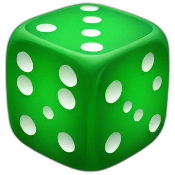 green dice emoji