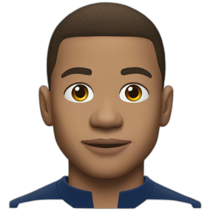 Kylian Mbappé emoji