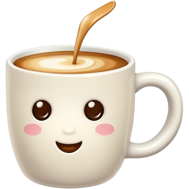 espresso with milk emoji