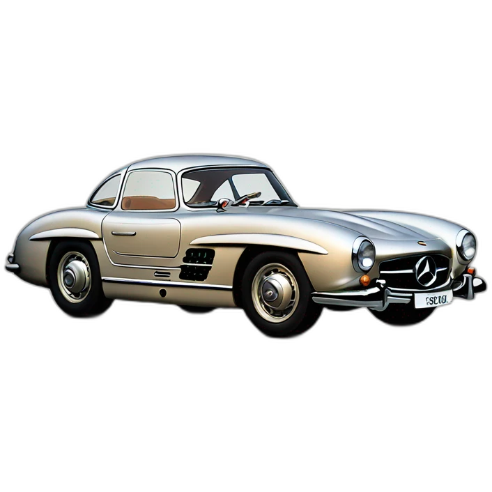 Mercedes 300sl emoji