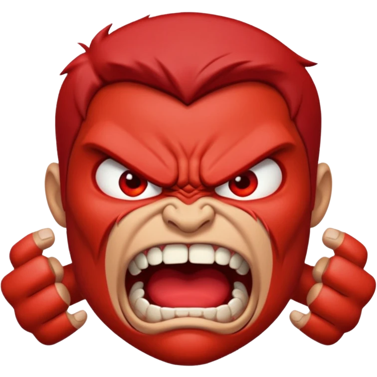 Angry emoji