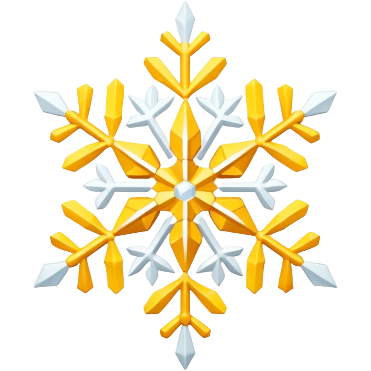 💛🤍❄️ emoji