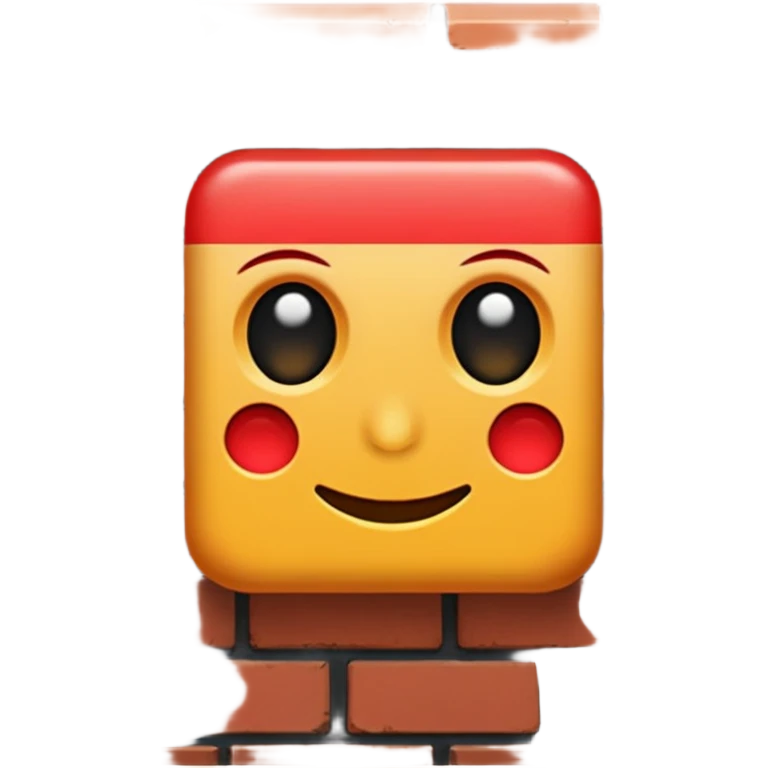 one brick emoji emoji